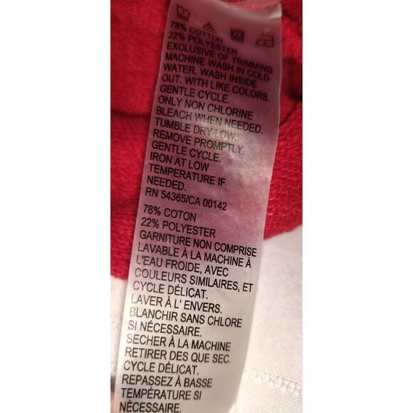 Allison Daley Red Sweatshirt Plus 2X Nautical Boating Sailor Pinstripe Candy - Picture 8 of 16